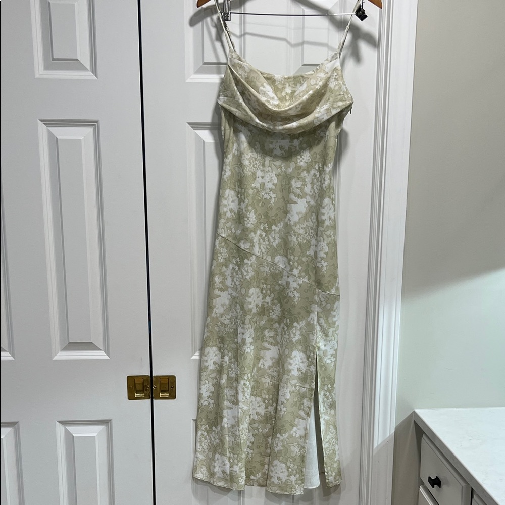 Hello Molly Floral Cream Maxi Dress